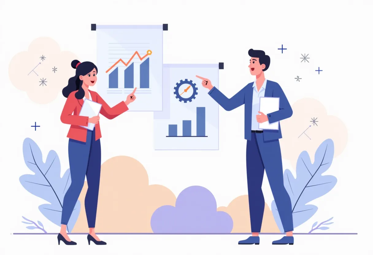 Ilustração de Robótica ou Conceitos STEAM